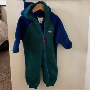 Vintage L.L. Bean Baby snowsuit